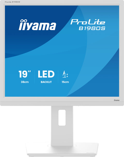 EAN 4948570125432 - iiyama ProLite B1980S-W1 pantalla para PC 48,3 cm (19") 1280 x 1024 Pixeles SVGA LED Blanco imagen 1