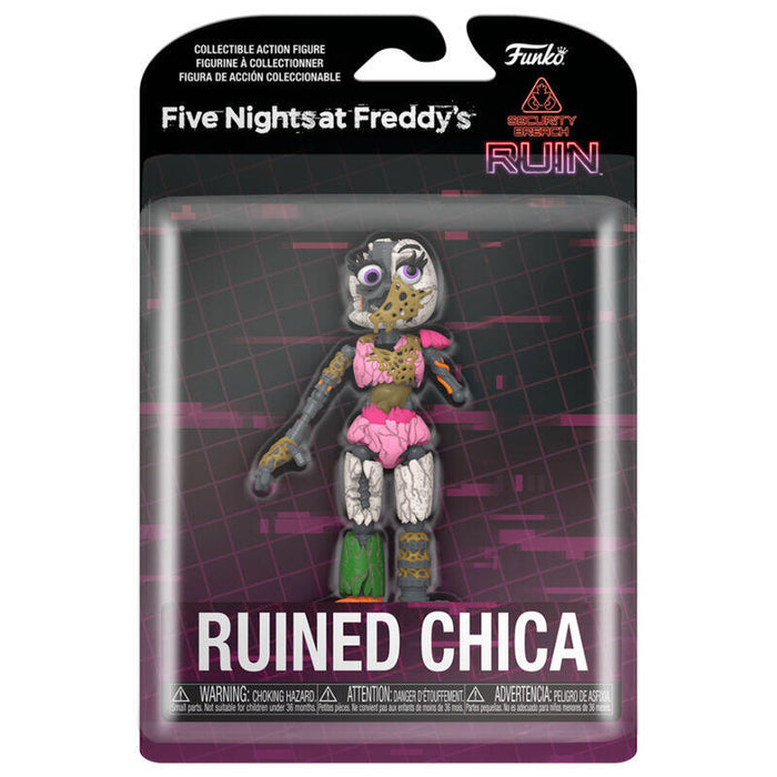 Figura Action Ruined Chica Five Nights At Freddys 12cm