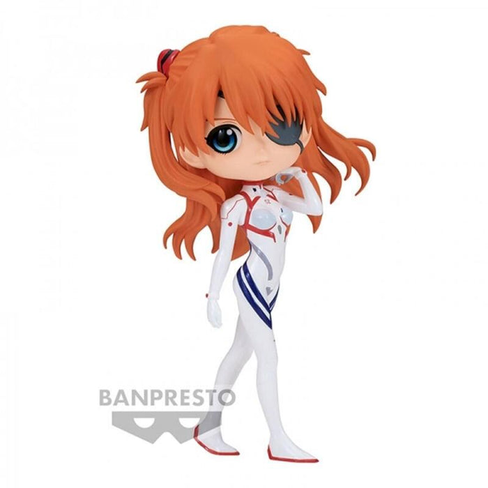 Figura Banpresto Q Posket Evangelion : 3.0+1.0 Plugsuit Style Asuka Shikinami Langley Ver.B 14cm