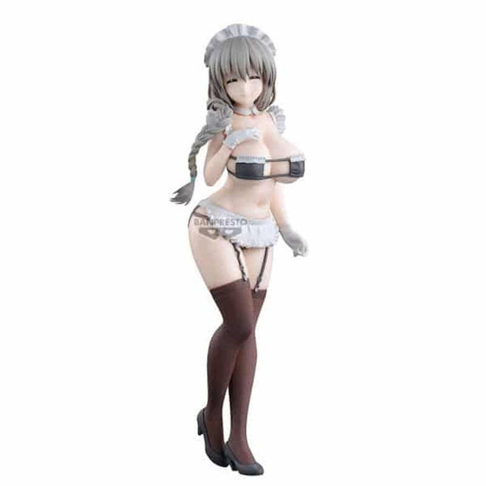 Figura Banpresto Uzaki Chan Wants To Hang Out! Glitter & Glamours Uzaki Tsuki Maid Ver. 27cm