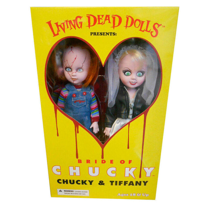 Figura Chucky & Tiffany Set 2 Fig. 25 Cm Chucky Living Dead Dolls Re-Run