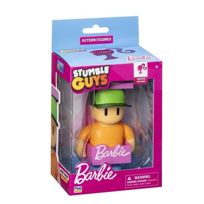 Figura De Acción Stumble Guys X Barbie 11,5 Cm - Stumble Guy Barbie