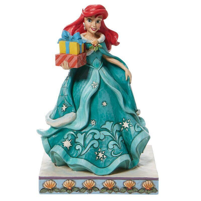 Figura Decorativa La Sirenita Con Regalos