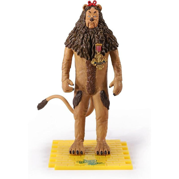 Figura - Flexible Leon Cobarde Mago De Oz