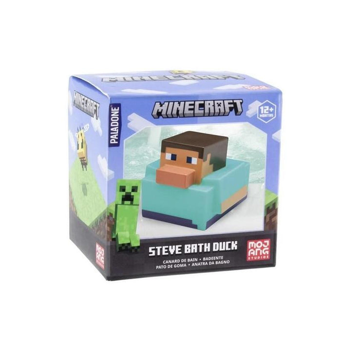 Figura Minecraft Steve-Bath Duck