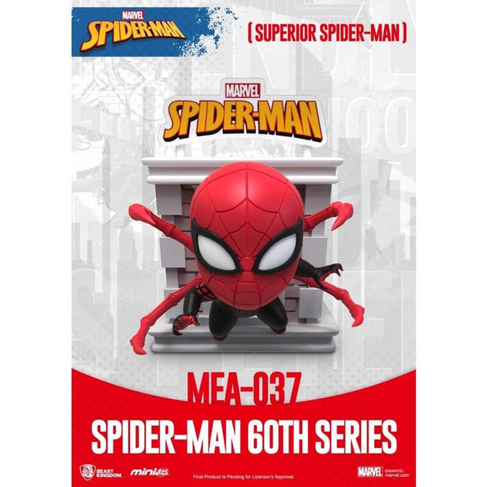 Figura Mini Egg Attack Marvel Spider Man Superior Spider Man Serie 60 Aniversario
