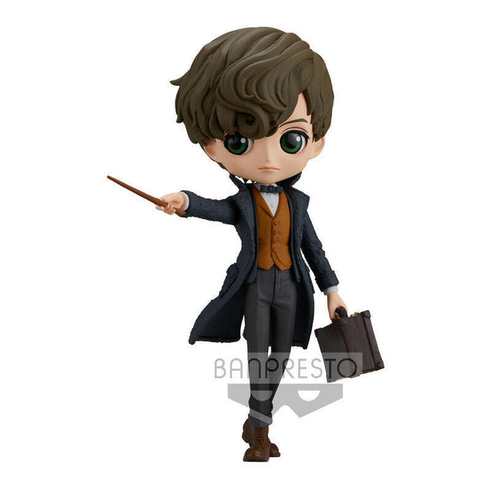Figura Newt Scamander Ver.B Animales Fantasticos Q Posket 14cm