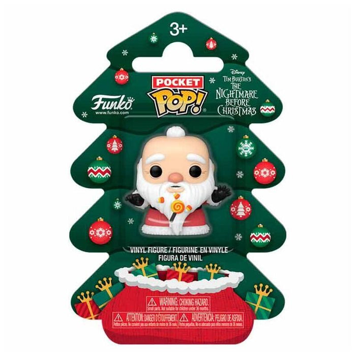 Figura Pocket Pop Disney Pesadilla Antes De Navidad Sandy Claws