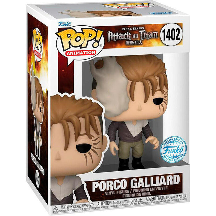 Figura Pop Attack On Titan Porco Galliard Exclusive