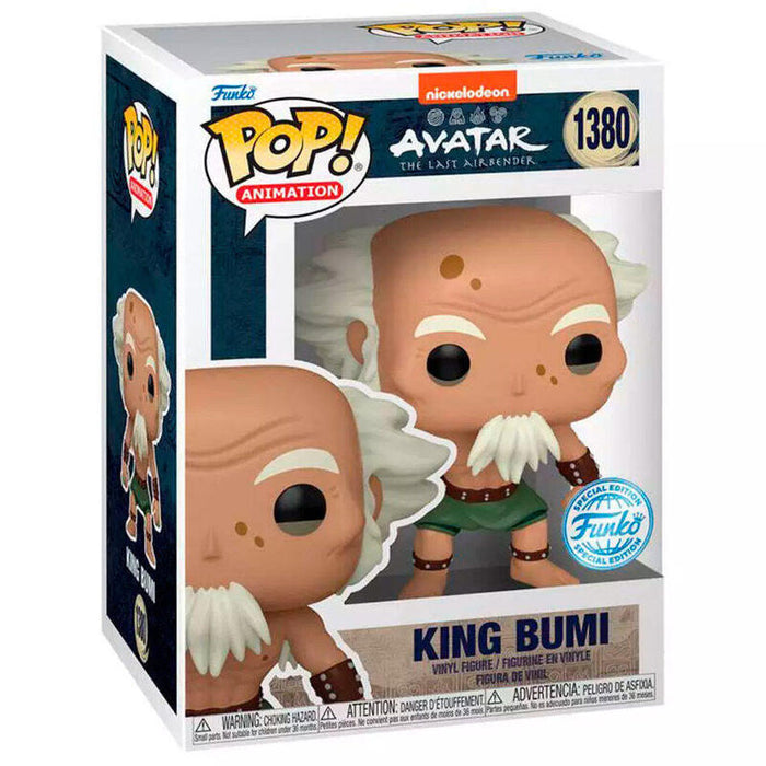 Figura Pop Avatar The Last Airbender King Bumi Exclusive