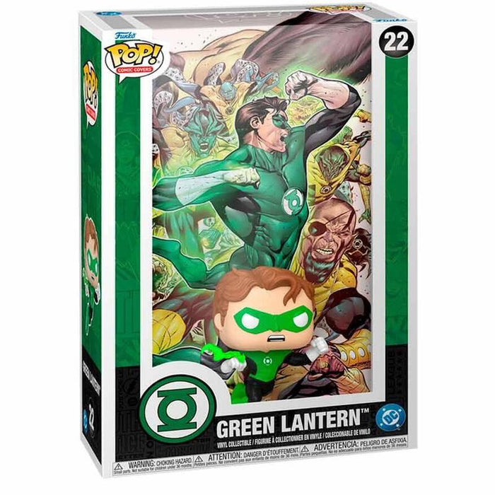 Figura Pop Comic Covers Dc Comics Linterna Verde