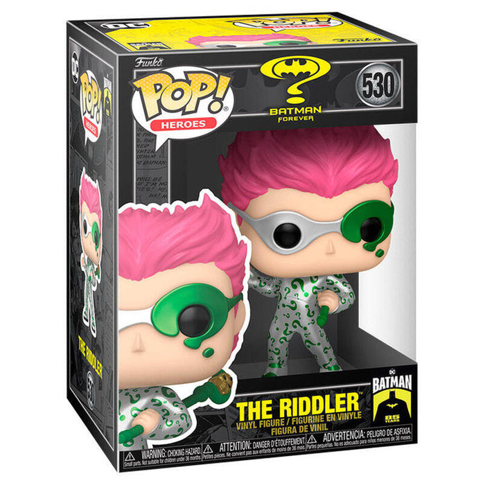 Figura Pop Dc Comics Batman Forever The Riddler