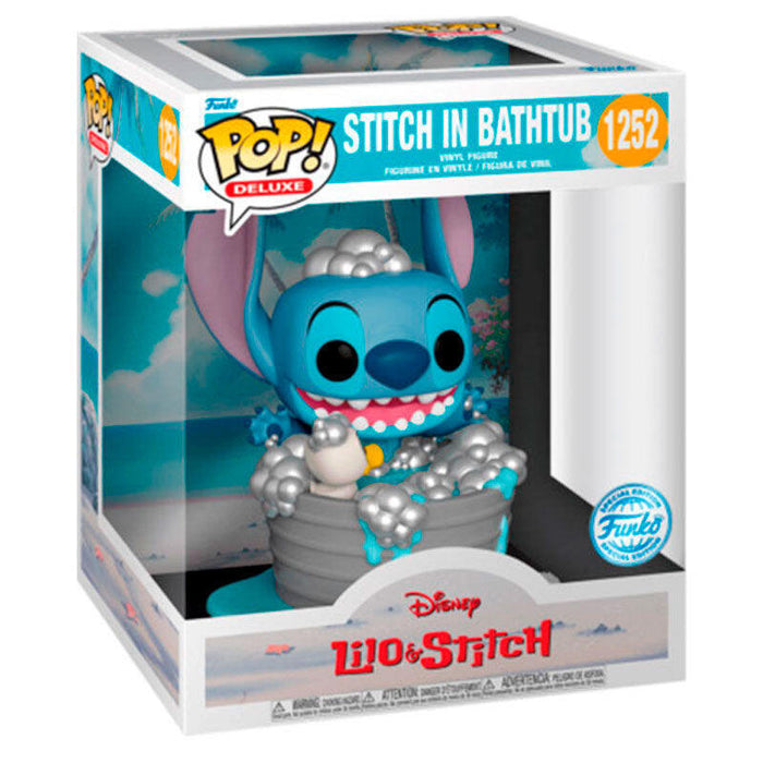 Figura Pop Disney Lilo & Stitch - Stitch In Bathtub Exclusive