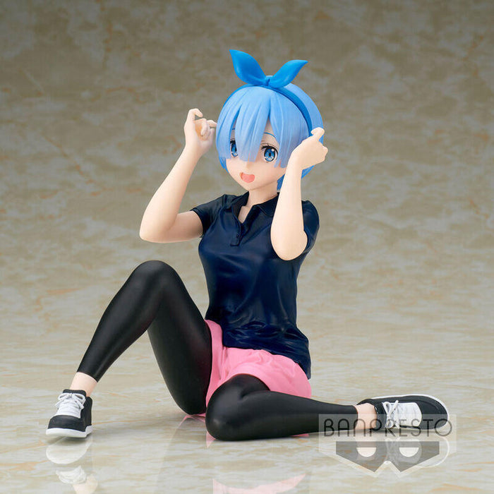 Figura Rem Training Style Relax Time Re:Zero Starting Life In Another World 14cm