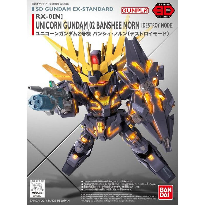 Figura Sdex Unicorn Gundam 02 Banshee Norn[Destroy Mode]
