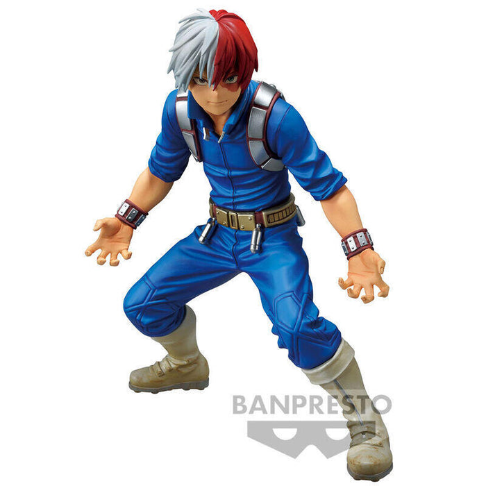 Figura Shoto Todoroki Banpresto Chronicle Super Master My Hero Academia 21cm