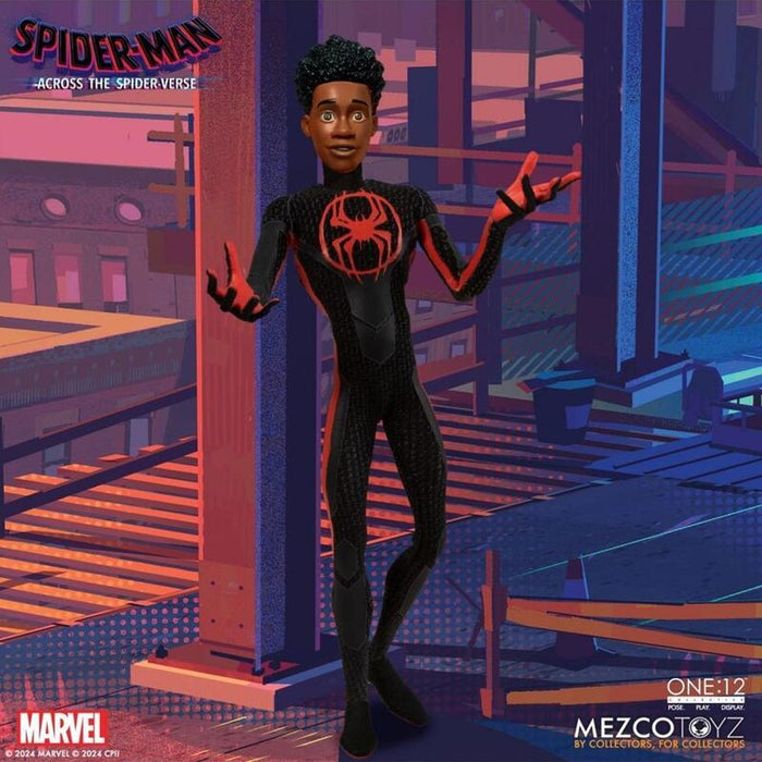 Figura Spider-Man Miles Morales Fig. 17 Cm Spider-Man Across The Spider-Verse One 12 Collective