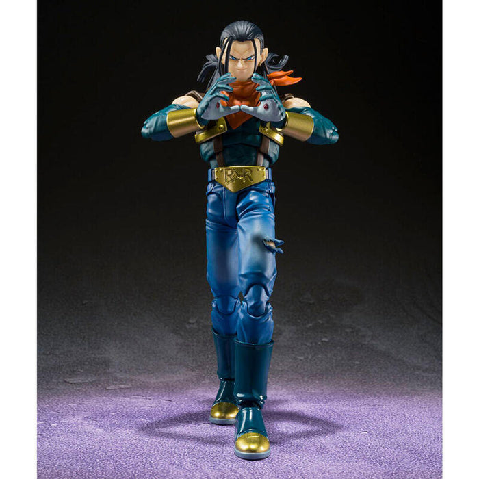 Figura Super Android 17 Fig. 15 Cm Dragon Ball Gt Sh Figuarts Collectors Shop