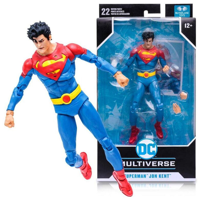 Figura Superman Jon Kent Multiverse Dc Comics 17,5cm