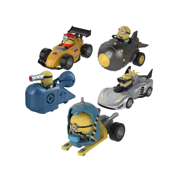 Figura Vehículos Minions 1 Unidad Aleatoria