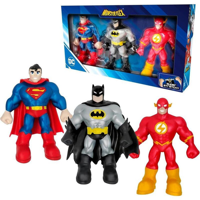 Figuras Bizak  Monsterflex D.C. Pack De 3