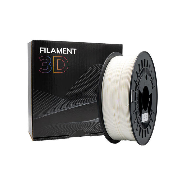 Filamento 3d Pla Tough - Diametro 1.75mm - Bobina 1kg - Color Blanco