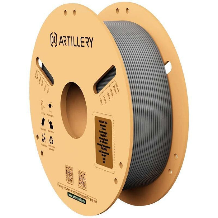 Filamento Artillery Pla Gris - 1.75mm - Bobina De 1kg - Compatible Con Impresoras 3d Fdm
