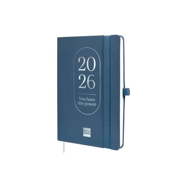 Finocam Agenda Capri Espiral 16 Meses F4 Svh Cierre C/Goma Tapa Blanda Power 2025-2026