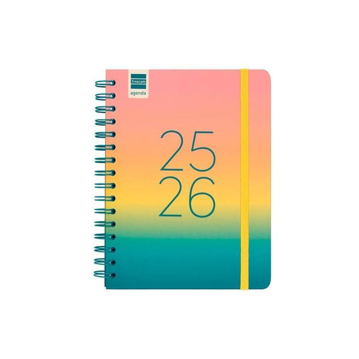 Finocam Agenda Cosmo Para Estudiantes Espiral Doble 4º Svh Iris 2025-2026