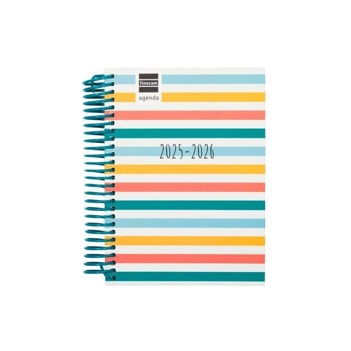 Finocam Agenda Diva Para Estudiantes Espiral 8º 1dp Colors 2025-2026