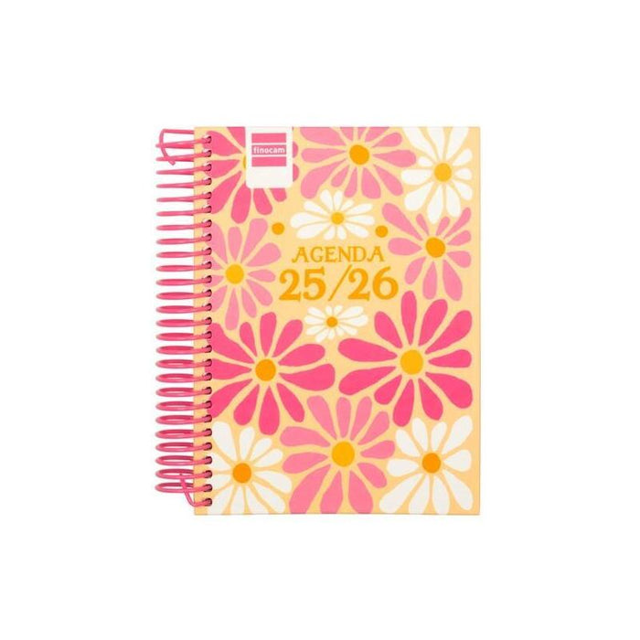 Finocam Agenda Diva Para Estudiantes Espiral 8º 1dp Spring 2025-2026