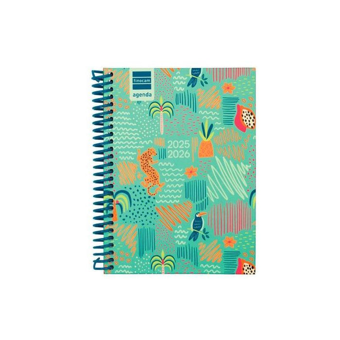 Finocam Agenda Diva Para Estudiantes Espiral 8º Svh Selva 2025-2026