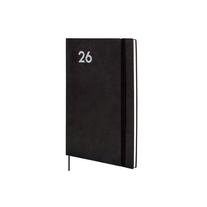 Finocam Agenda Dynamic Mara Y11-165x240mm Svv Tapa Blanda Negro 2026