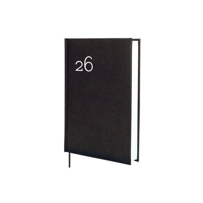 Finocam Agenda Dynamic Milano Y10-140x204mm 1dp Tapa Dura Negro 2026