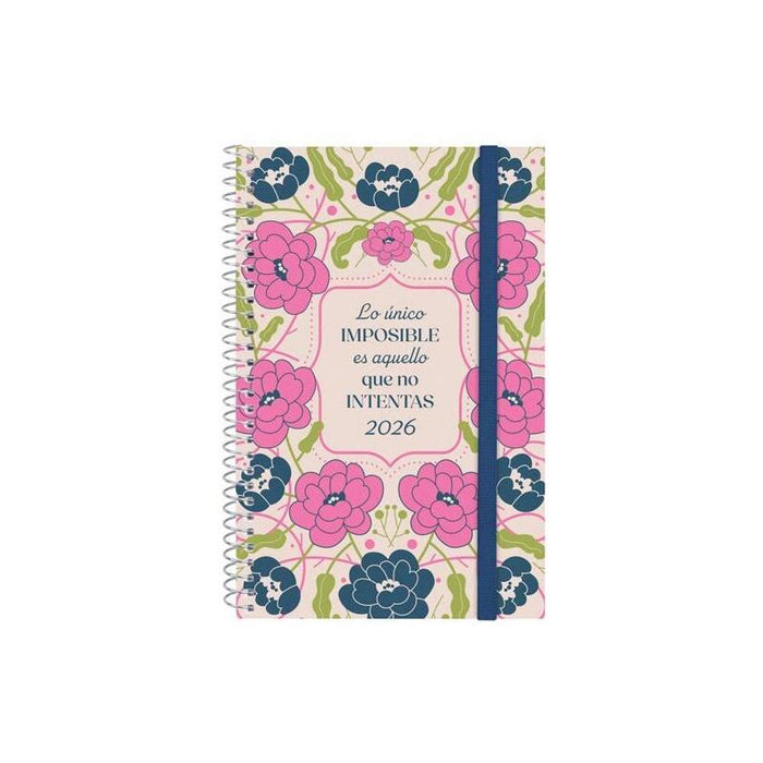 Finocam Agenda Espiral Design Collection E5-117x181mm Svh Tapa Pp Imposible 2026