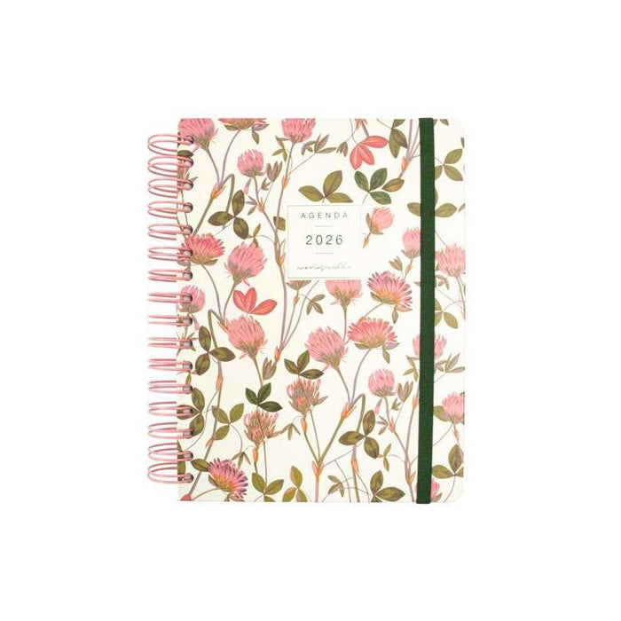 Finocam Agenda Espiral Moniquilla E10-155x212mm 1dp Tapa Dura Amapola 2026