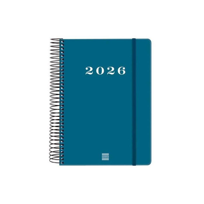 Finocam Agenda Espiral My E10-155x212mm 1dp Tapa Dura Azul 2026