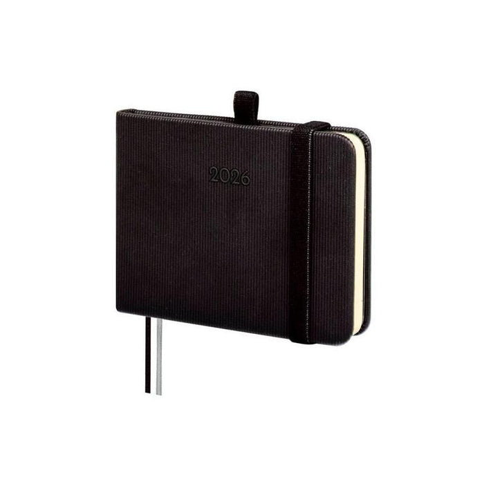 Finocam Agenda Mínimal Textura M0-104x73mm Svv Tapa Dura Negro 2026