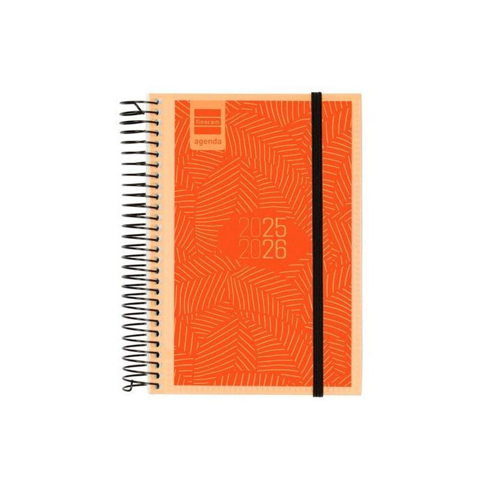 Finocam Agenda Para Estudiantes Espiral E8 - 120x171mm 1dp Personalizable 2025-2026