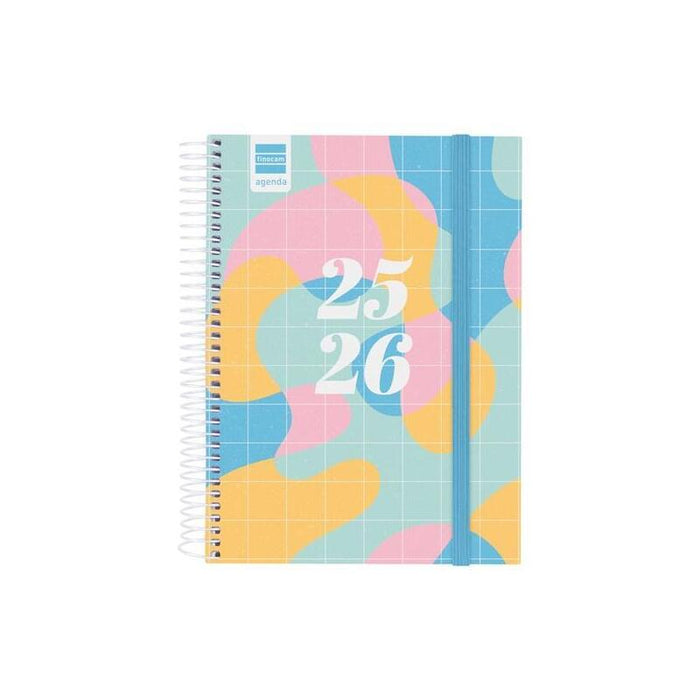 Finocam Agenda Secundaria Para Estudiantes Espiral 4º 1dp Art 2025-2026