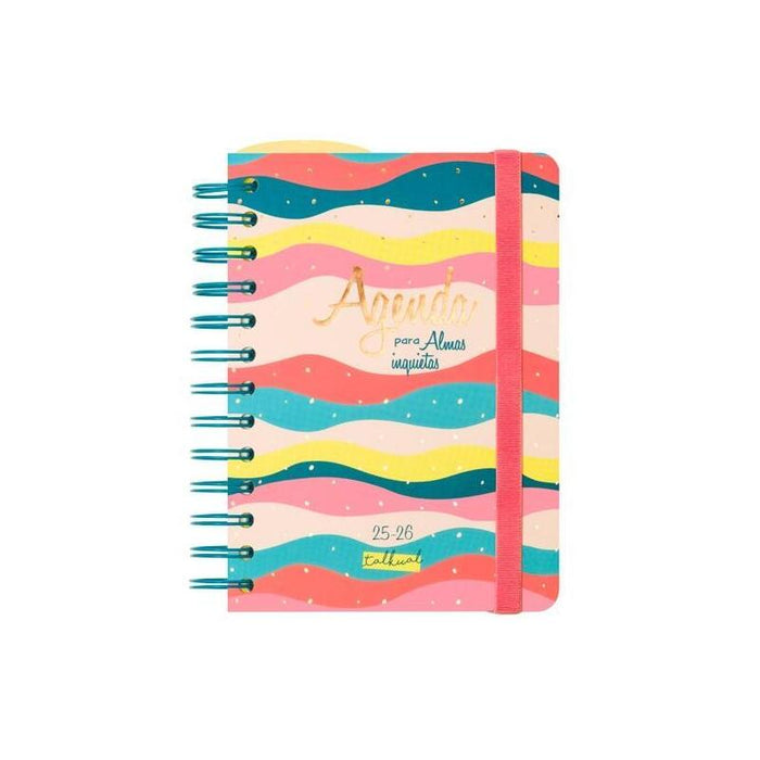 Finocam Agenda Talkual Espiral Doble 8º Svh Tapa Dura "Almas" 2025-2026