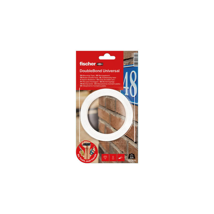 Fischer Gow Montageband Universal  (Transparente, 3m X 19mm) 574519