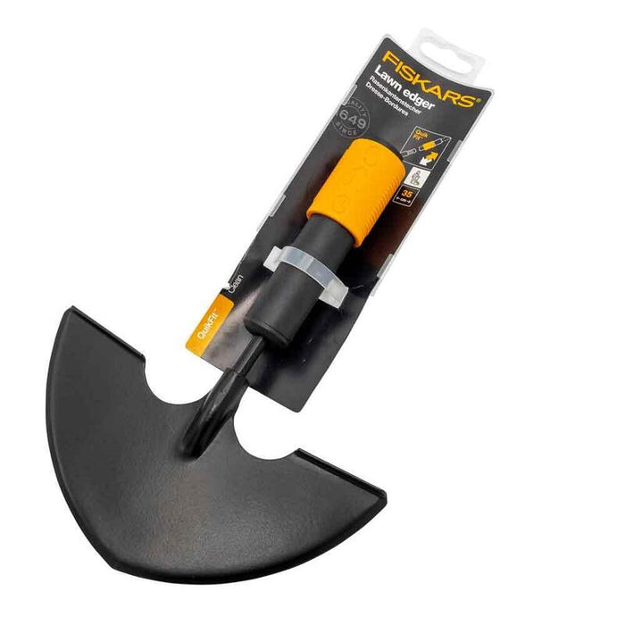Fiskars 1000690 Rasenkantenstecher, Gerätekopf, Stahl