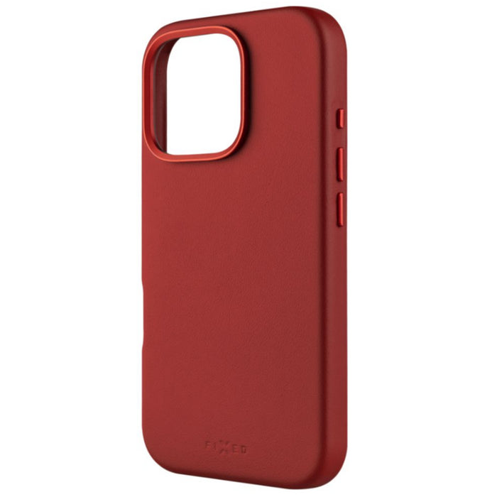 Fixed Magleather For Apple Iphone 16 Pro, Red