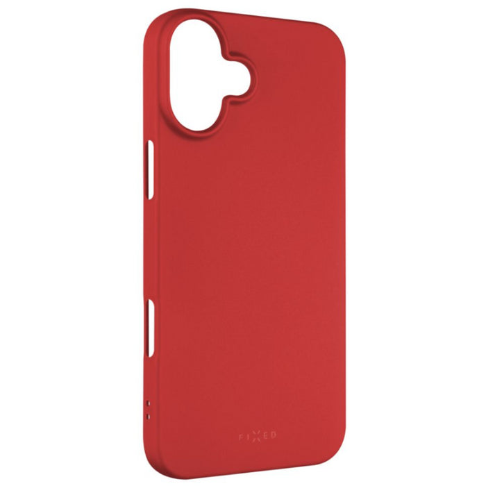 Fixed Story Back Cover For Apple Iphone 16 Plus, Red