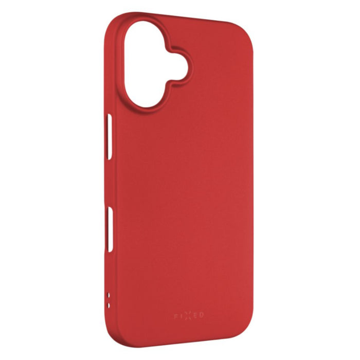 Fixed Story Back Cover For Apple Iphone 16, Red