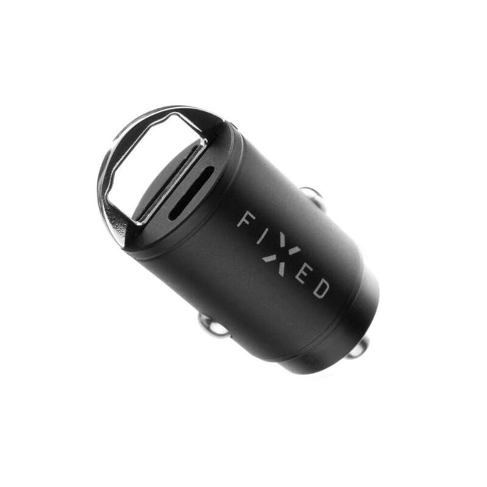 Fixed Usb-C Usb Car Charger 30w, Black