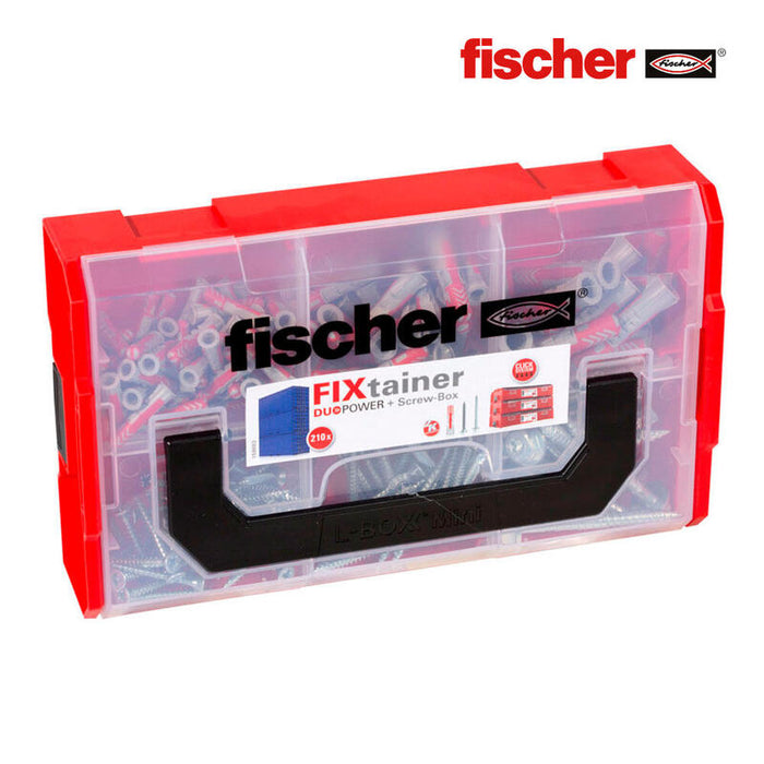 Fixtainer 210 Unid. Duopower 6/8/10+Tornillos 536162 Fischer