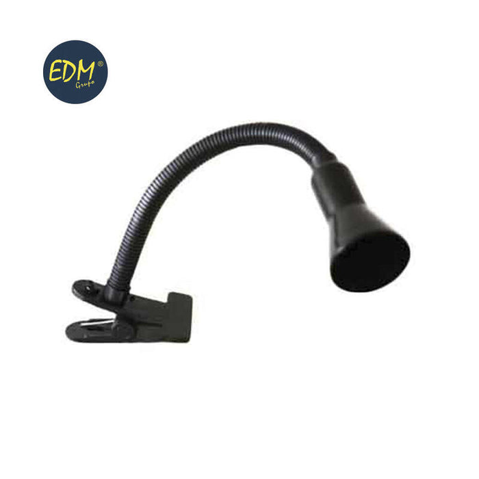 Flexo Pinza Negro Modelo Tokyo 40w E14 Edm