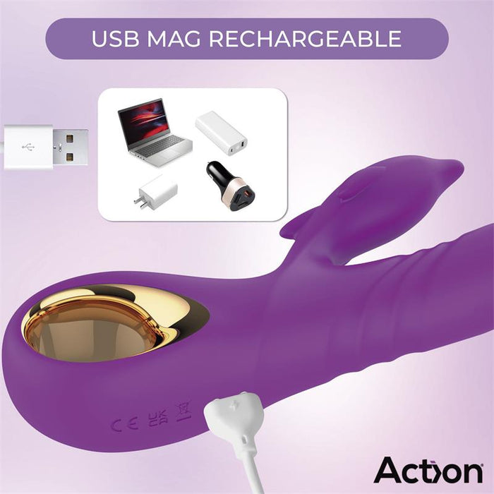 Fliper Vibrador Con Thrusting Y Doble Pulsación 3 Motores